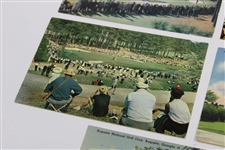 Lot of Five (5) Augusta National Golf Club Masters Postcards
