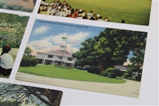 Lot of Five (5) Augusta National Golf Club Masters Postcards