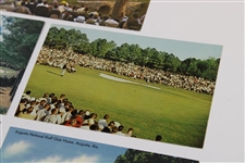 Lot of Five (5) Augusta National Golf Club Masters Postcards