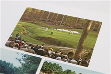 Lot of Five (5) Augusta National Golf Club Masters Postcards