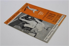 1944 Philadelphia Inquirer First Annual Invitation Golf Tournament Program - Bobby Jones Cover