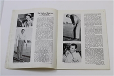 1944 Philadelphia Inquirer First Annual Invitation Golf Tournament Program - Bobby Jones Cover