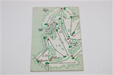 1960 Masters Tournament Spectator Guide - Arnold Palmer Winner