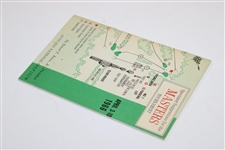 1966 Masters Tournament Spectator Guide - Jack Nicklaus Winner