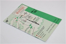 1965 Masters Tournament Spectator Guide - Jack Nicklaus Winner
