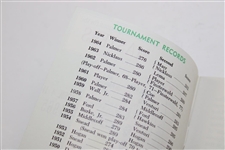 1965 Masters Tournament Spectator Guide - Jack Nicklaus Winner