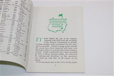 1965 Masters Tournament Spectator Guide - Jack Nicklaus Winner