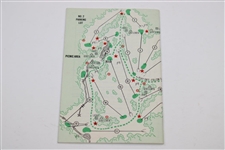 1965 Masters Tournament Spectator Guide - Jack Nicklaus Winner