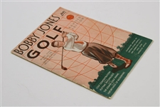 1935 Bobby Jones On Golf' Miniature Radio Edition Booklet