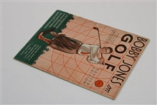 1935 Bobby Jones On Golf' Miniature Radio Edition Booklet