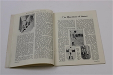 1935 Bobby Jones On Golf' Miniature Radio Edition Booklet