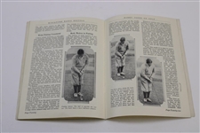 1935 Bobby Jones On Golf' Miniature Radio Edition Booklet
