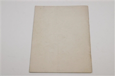1935 Bobby Jones On Golf' Miniature Radio Edition Booklet