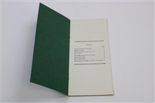 1946 Records Of The Masters Tournament Booklet - Seldom Seen