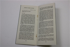 1946 Records Of The Masters Tournament Booklet - Seldom Seen