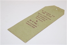1948 US Open at Riviera Final Rd Ticket #0790 - Ben Hogan's First US Open Win