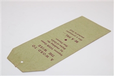 1948 US Open at Riviera Final Rd Ticket #0790 - Ben Hogan's First US Open Win