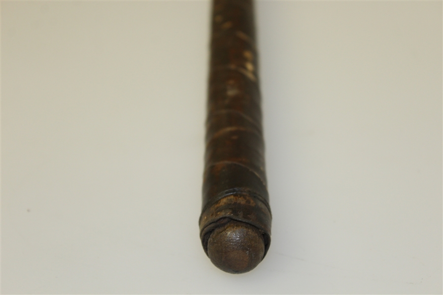 Circa 1890's Spalding Concave Face Rut Niblick with S.M. Co. Shaft Stamp