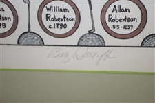 1985 Artists Proof The Feathery Maker Display Signed by Artist Billy Dittleoff - Framed