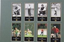Thirty (30) Champions of Golf Masters Collection Golf Cards (GSV) - Matted with Tiger