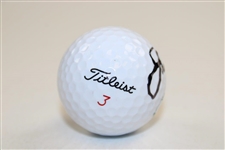 Jack Nicklaus Signed Classic Masters Logo Golf Ball JSA ALOA