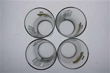 1991, 1992, 1993 & 1994 Masters Tournament Commemorative Glasses