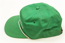 Palmer, Nicklaus & others Multi-Signed 1966 Tourn. of Champions Officials Green Rope Hat JSA #BB14423