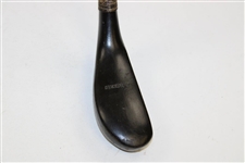 Replica T. Morris Stamped Black Head Long Nose Putter with 'Replica' on Shaft