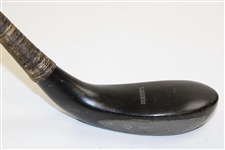Replica T. Morris Stamped Black Head Long Nose Putter with 'Replica' on Shaft