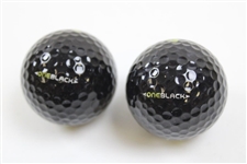 Four (4) Sleeves of Nike TW Tiger Woods OneBlack 'The One' Golf Balls