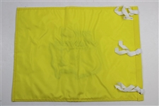 Sergio Garcia Signed 2017 Masters Embroidered Flag - Bobby Clampett Collection JSA ALOA