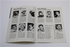Ed Furgol's 1948 Los Angeles Open Golf Tournament Program - Ben Hogan Winner