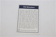 1992 Phil Mickelson Diamond Sports Memorabilia Rookie Golf Card
