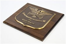 Hale Irwin's 1982 Golf Magazine's All-America Plaque - Fairway Woods