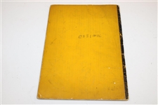 Copyright 1938 Soft Cover Quick Way To Better Golf 
