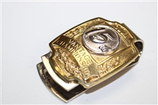 2001 Vantage Championship Malcolm DeMille Tour Money Clip