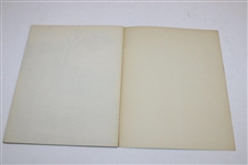 A Photographic Study of Pebble Beach Golf Links' Stroke by Stroke Booklet