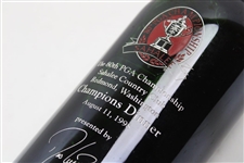 1998 PGA Champions Dinner Gifted Wine From 1997 Champion Davis Love III