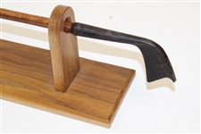Miniature 1980’s Replica wood shaft Spur Toe Heavy iron 