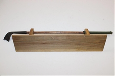 Miniature 1980’s Replica wood shaft Spur Toe Heavy iron 