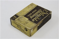 1930's The Nimble Shilling Meshball Dozen Golf Ball Box