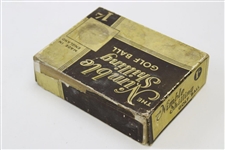 1930's The Nimble Shilling Meshball Dozen Golf Ball Box