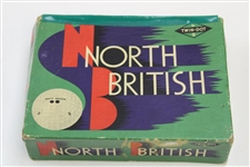 1920's North British Twin-Dot S Dozen Golf Ball Box