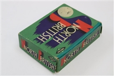 1920's North British Twin-Dot S Dozen Golf Ball Box