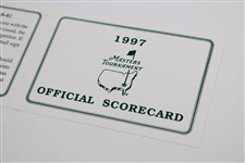 1997 Masters Tournament Official Scorecard