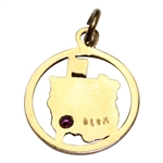Augusta National Long Term Employee Service Pin - Logo with Ruby