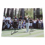 Arnold Palmer & Jack Nicklaus Signed Masters 11x14 Photo JSA ALOA