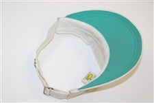 Big 3 Palmer, Nicklaus & Player plus Watson Signed Masters 'Honorary Starters' Logo Visor JSA ALOA