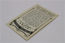 Bobby Jones 1935 Sporting Events And Stars Card 