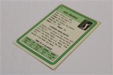 Jack Nicklaus Signed 1981 PGA Tour Rookie Card JSA ALOA